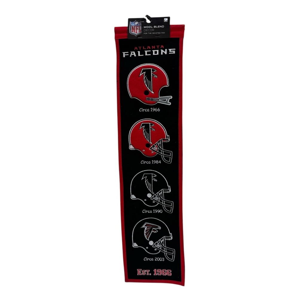 Atlanta Falcons Wool Blend Banner